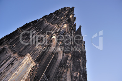 Domtürme / Cathedral towers in cologne