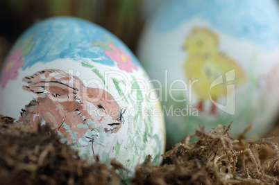 Ostereier / hand-painted Easter eggs