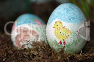 Ostereier / hand-painted Easter eggs