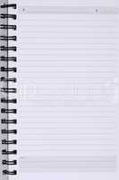 White Lined Notepad