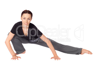 Woman doing Stretching Exercise