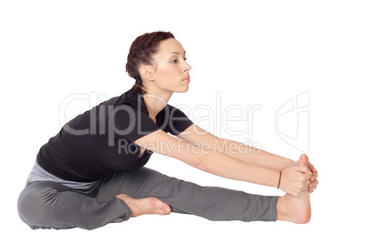 Woman doing Stretching Exercise