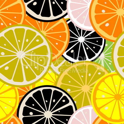 Lemon slices pattern