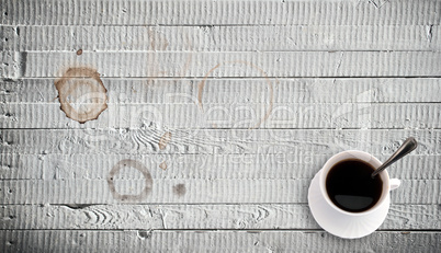 Coffee on a table