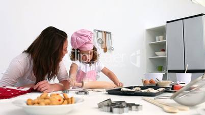 Plätzchen backen