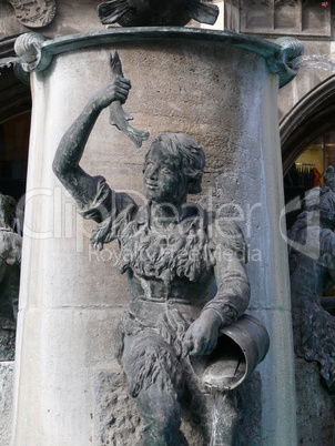 Fischbrunnen in München