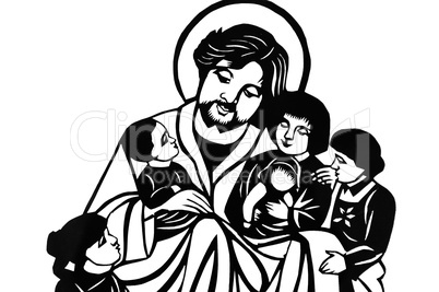 Jesus with children