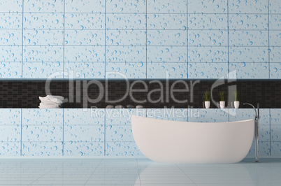 bathroom interior 3d