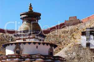 Ancient lamasery in Tibet