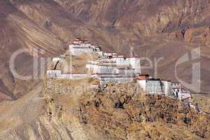 Ancient castle in Tibet