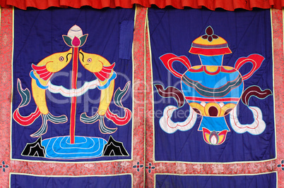 Tibetan curtain