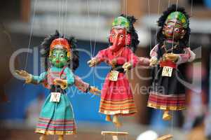Marionette in Kathmandu Nepal