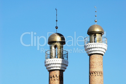 Mosque towers