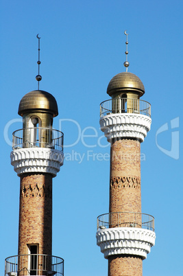 Mosque towers