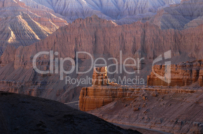 Landscape in west Tibet