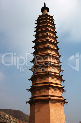 Chinese ancient pagoda