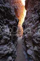 Landscape of canyon