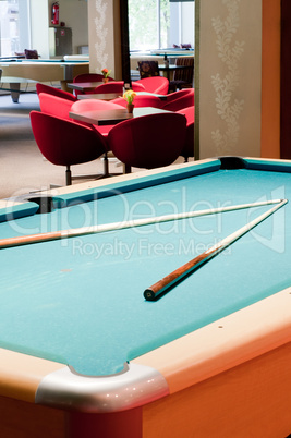 Billiard room