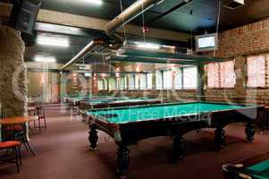 Billiard room