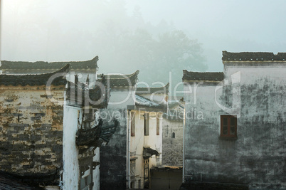 Landmarks of an old village in east China