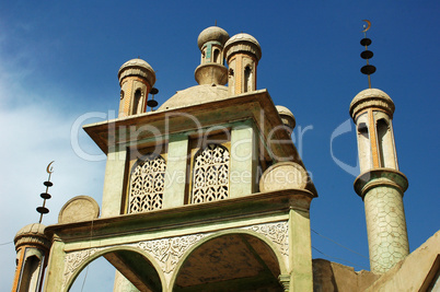 Mosque in Sinkiang China