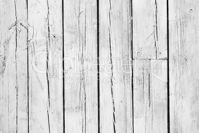 background of weathered white painted wood