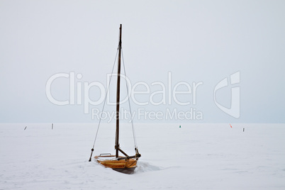 Bodden im Winter