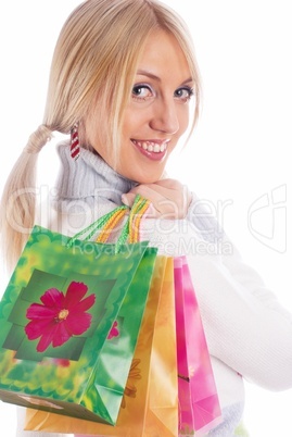 Shopping girl