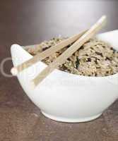 gemischter Reis in Schale / mixed rice in a bowl