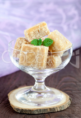 Karamelltoffees / sweet butter fudge