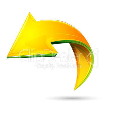 abstract vector arrow