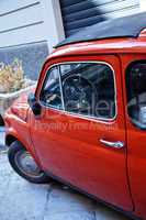 Fiat500 Kleinwagen mit Kette 336