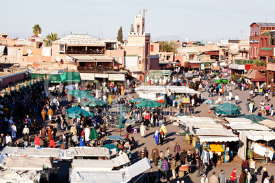 Marrakesch Platz Djemaa el Fna 204