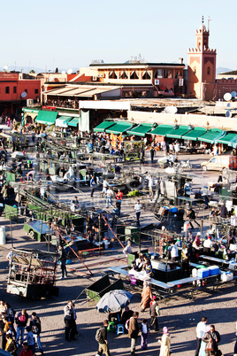 Marrakesch Platz Djemaa el Fna 205