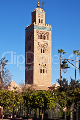 Koutoubia Moschee von Marrakesch 488
