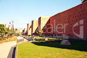 Stadtmauer von Marrakesch 467