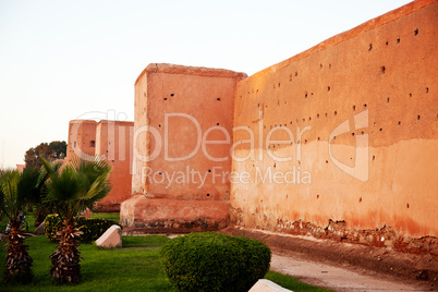 Stadtmauer von Marrakesch 276