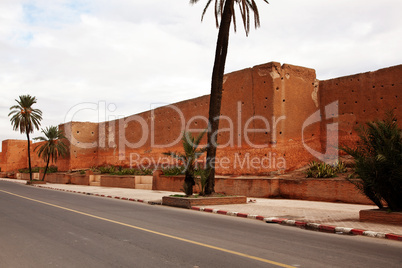 Stadtmauer von Marrakesch 306