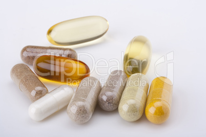 Set of capsules