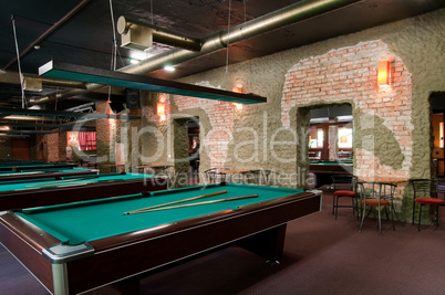 Billiard room