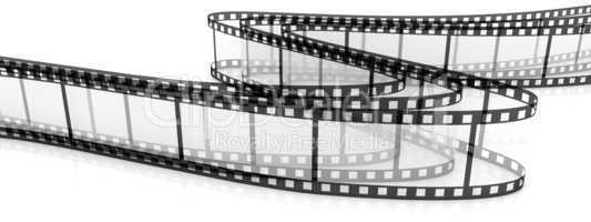 Colored 3d blank films