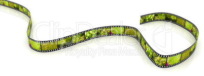 Colored 3d blank film