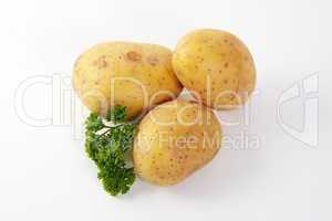 Kartoffeln mit Petersilie