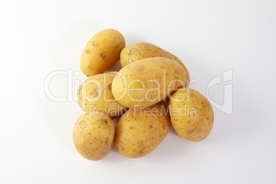 Kartoffel, Kartoffeln freigestellt