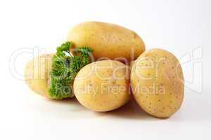 Kartoffeln mit Petersilie