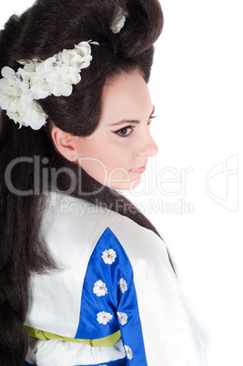 Portrait Of Geisha