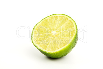 halbierte Limette