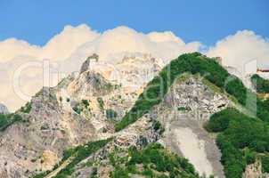 Carrara Marmor Steinbruch - Carrara  marble stone pit 15