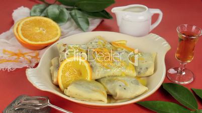 Chocolate Crepe Suzette