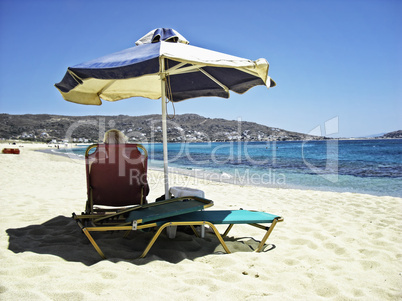 Senior Man on the Beach